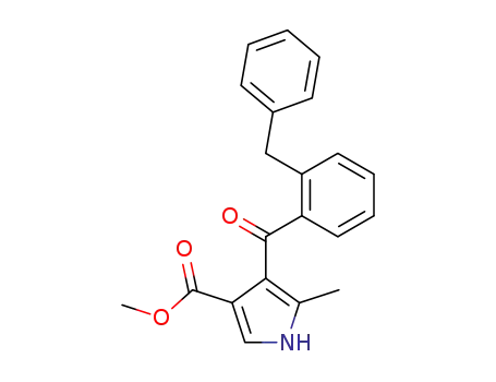 methyl 5-methyl-4-(2-(phenylmethyl)benzoyl)-1H-pyrrole-3-carboxylate
