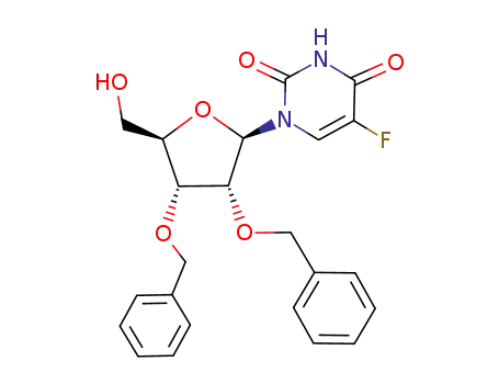 Molecular Structure of 113548-93-9 (2',3'-bis(benzyloxy)-5-fluorouridine)