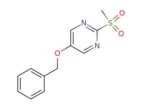 5-벤질옥시-2-메틸설포닐피리미딘