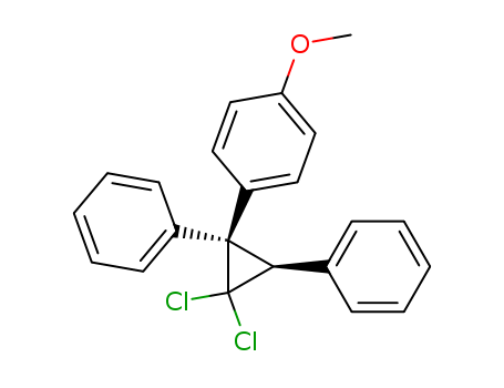 Benzene,1-[(1R,3S)-2,2-dichloro-1,3-diphenylcyclopropyl]-4-methoxy-, rel-