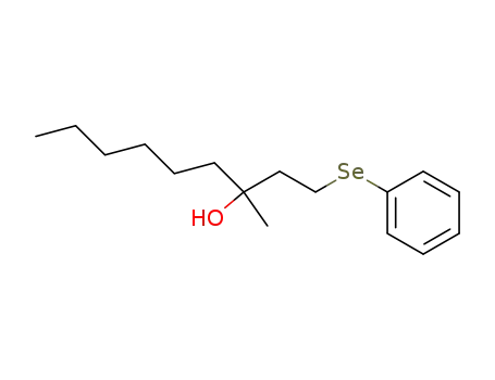 3-Methyl-1-phenylselanyl-nonan-3-ol