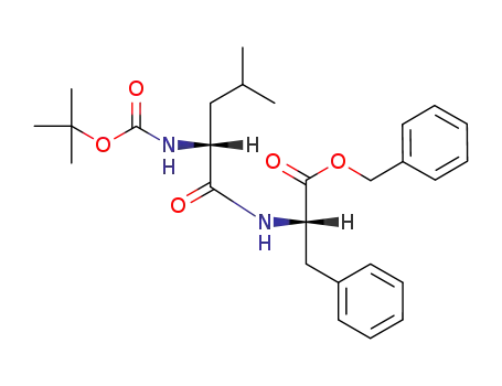 Molecular Structure of 140834-91-9 (BOC-Leu-Phe-O-benzyl)