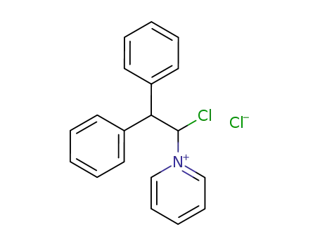 Pyridinium, 1-(1-chloro-2,2-diphenylethyl)-, chloride