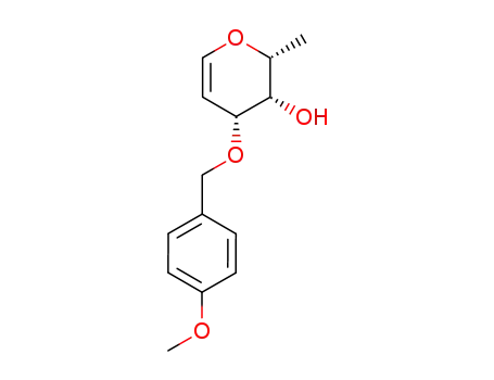 1,5-anhydro-2,6-dideoxy-3-O-<(4-methoxyphenyl)methyl>-D-lyxo-hex-1-enopyranoside