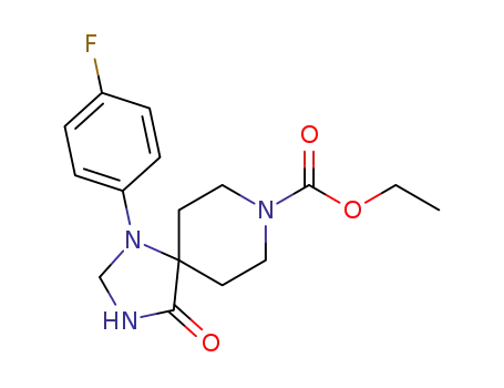 1-(4-フルオロフェニル)-4-オキソ-1,3,8-トリアザスピロ[4.5]デカン-8-カルボン酸エチル