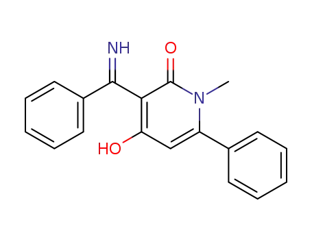 3-(α-イミノベンジル)-4-ヒドロキシ-6-フェニル-1-メチル-2(1H)-ピリジノン