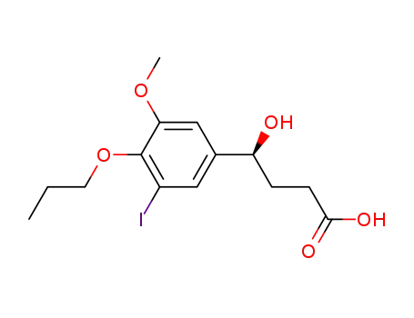 (S)-4-Hydroxy-4-(3-iodo-5-methoxy-4-propoxy-phenyl)-butyric acid