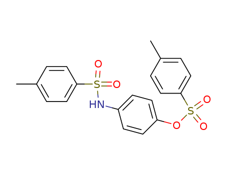 4-methyl-N-[4-(4-methylphenyl)sulfonyloxyphenyl]benzenesulfonamide cas  84573-28-4
