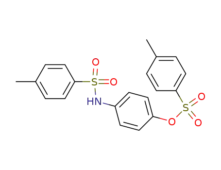 Molecular Structure of 84573-28-4 (4-{[(4-methylphenyl)sulfonyl]amino}phenyl 4-methylbenzenesulfonate)