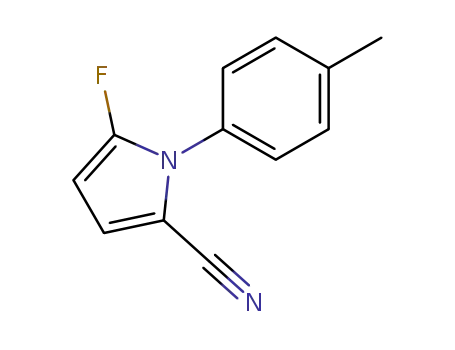 1H-Pyrrole-2-carbonitrile, 5-fluoro-1-(4-methylphenyl)-