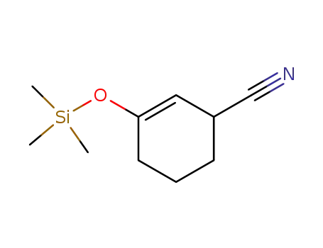 3-[(Trimethylsilyl)oxy]cyclohex-2-ene-1-carbonitrile