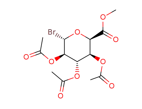a-L-Idopyranuronic acid, 1-bromo-1-deoxy-, methyl ester, triacetate