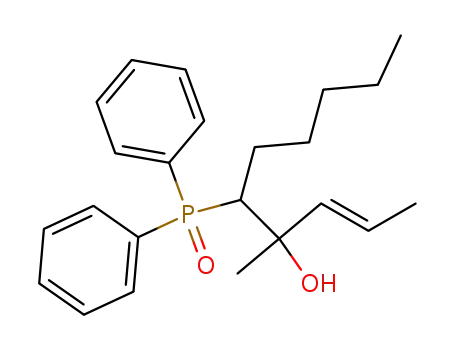 2-Decen-4-ol, 5-(diphenylphosphinyl)-4-methyl-