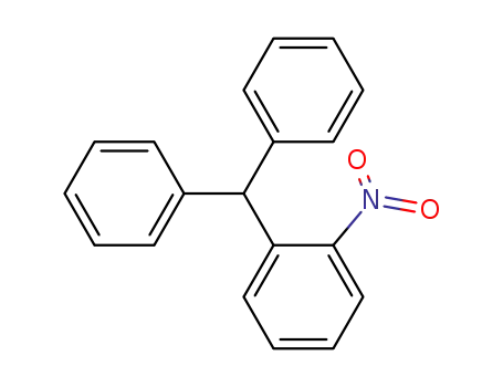 Molecular Structure of 61593-10-0 (Benzene, 1-(diphenylmethyl)-2-nitro-)