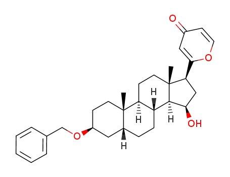 2-(3'β-benzyloxy-15'β-hydroxy-5'β-androstan-17'β-yl)-4H-pyran-4-one