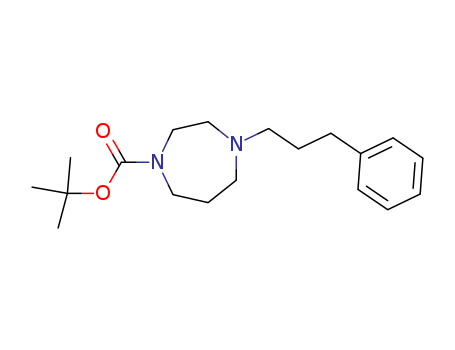 TERT-BUTYL4-(3-PHENYLPROPYL)-1,4-DIAZEPANE-1-CARBOXYLATE