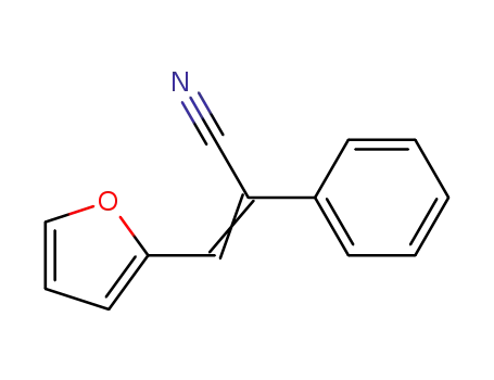 Molecular Structure of 1207-91-6 (3-(furan-2-yl)-2-phenylprop-2-enenitrile)