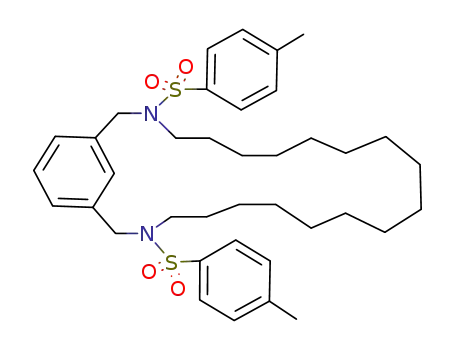 3,20-Diazabicyclo[20.3.1]hexacosa-1(26),22,24-triene,
3,20-bis[(4-methylphenyl)sulfonyl]-