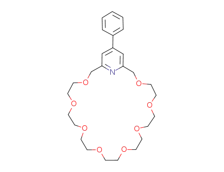 Molecular Structure of 117095-88-2 (4-phenyl-2,6-pyrido-27-crown-9)