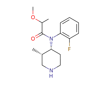 N-(2-Fluoro-phenyl)-2-methoxy-N-((3S,4R)-3-methyl-piperidin-4-yl)-propionamide