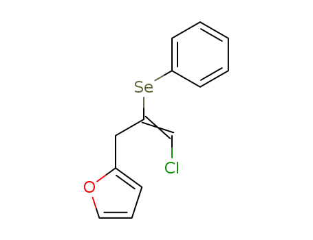 Molecular Structure of 87728-70-9 (Furan, 2-[3-chloro-2-(phenylseleno)-2-propenyl]-)