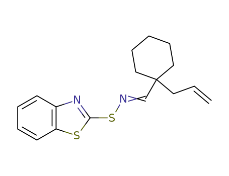 2-Benzothiazolesulfenamide, N-[[1-(2-propenyl)cyclohexyl]methylene]-