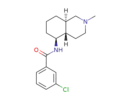 3-chloro-N-[(4aS,8aR)-2-methyldecahydroisoquinolin-5-yl]benzamide