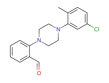 Benzaldehyde, 2-[4-(5-chloro-2-methylphenyl)-1-piperazinyl]-