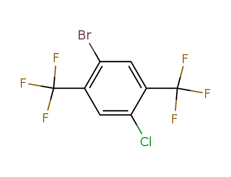 1-bromo-4-chloro-2,5-bis-trifluoromethyl-benzene