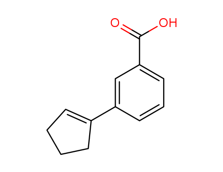 3-(1-cyclopentenyl)benzoic acid cas  19920-78-6