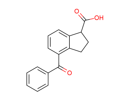 4-BENZOYL-1-INDANCARBOXYLIC ACID
