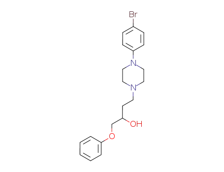 1-Piperazinepropanol, 4-(4-bromophenyl)-a-(phenoxymethyl)-