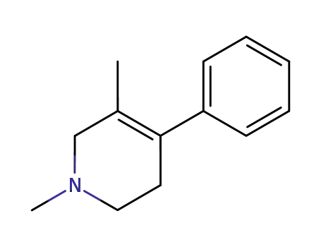 Molecular Structure of 13515-63-4 (Pyridine, 1,2,3,6-tetrahydro-1,5-dimethyl-4-phenyl-)