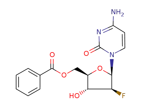 1-(5-O-benzoyl-2-deoxy-2-fluoro-β-D-arabinofuranosyl)cytosine
