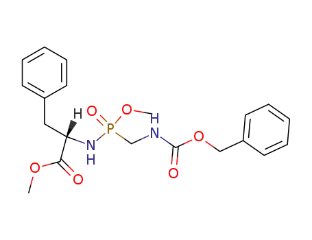 N-<<<(benzyloxycarbonyl)amino>methyl>methoxyphosphinyl>-L-phenylalanine methyl ester