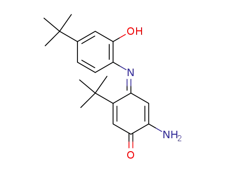 2-Amino-5-tert-butyl-4-[(Z)-4-tert-butyl-2-hydroxy-phenylimino]-cyclohexa-2,5-dienone