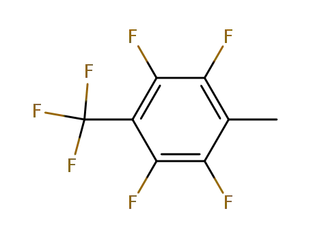 Molecular Structure of 778-35-8 (4-METHYLHEPTAFLUOROTOLUENE)