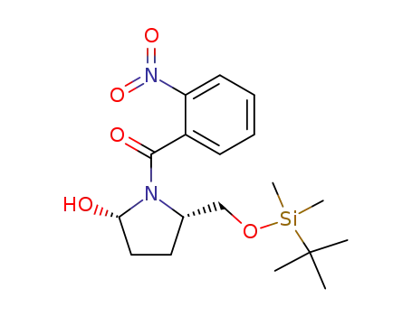 [(2S,5S)-2-(tert-Butyl-dimethyl-silanyloxymethyl)-5-hydroxy-pyrrolidin-1-yl]-(2-nitro-phenyl)-methanone