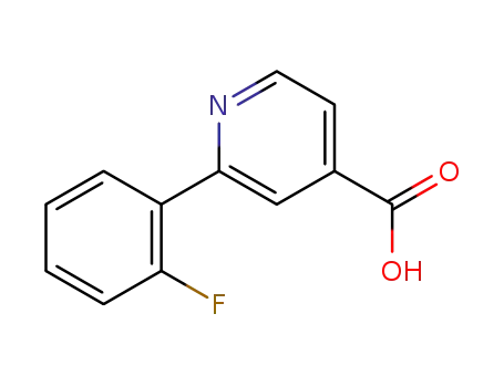 2-(2-플루오로페닐)-이소니코틴산