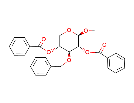 methyl 2,4-di-O-benzoyl-3-O-benzyl-β-D-xylopyranoside