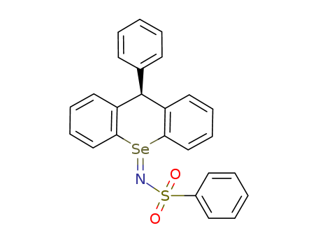 9H-Selenoxanthene,  10,10-dihydro-9-phenyl-10-[(phenylsulfonyl)imino]-, cis-