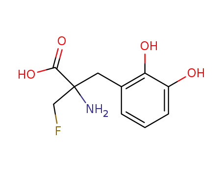 alpha-monofluoromethyl-beta-(2,3-dihydroxyphenyl)alanine