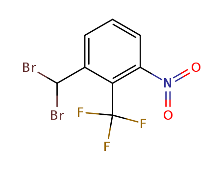 Benzene, 1-(dibromomethyl)-3-nitro-2-(trifluoromethyl)-