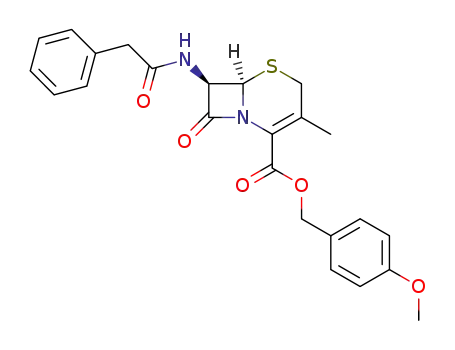 (6R,7R)-3-Methyl-8-oxo-7-phenylacetylamino-5-thia-1-aza-bicyclo[4.2.0]oct-2-ene-2-carboxylic acid 4-methoxy-benzyl ester