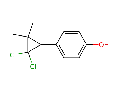 p-(2,2-dichloro-3,3-dimethylcyclopropyl)phenol