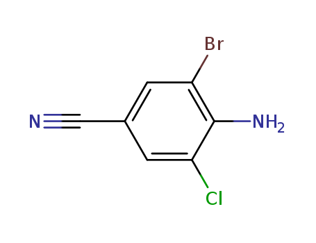 Benzonitrile,4-amino-3-bromo-5-chloro-