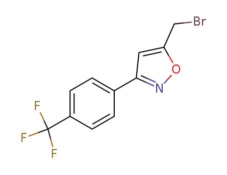 5-(Bromomethyl)-3-[4-(trifluoromethyl)phenyl]-1,2-oxazole