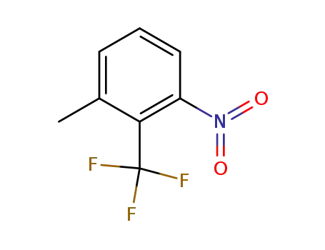 Molecular Structure of 112641-21-1 (2-Methyl-6-nitrobenzotrifluoride)