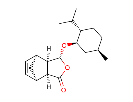 <3R-<3α(1R,2S,5R),3aα,4α,7α,7aα>>-3a,4,7,7a-tetrahydro-3-<<5-methyl-2-(1-methyl-ethyl)-cyclohexyl>oxy>-4,7-methanoisobenzofuran-1(3H)-one