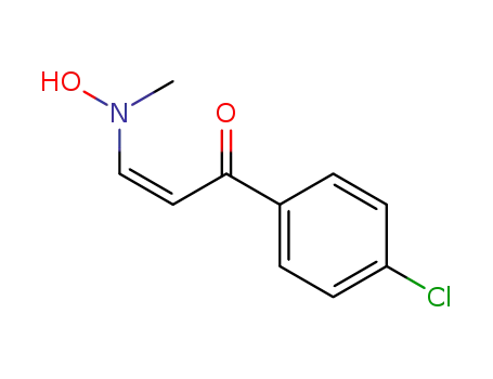 2-Propen-1-one, 1-(4-chlorophenyl)-3-(hydroxymethylamino)-, (Z)-